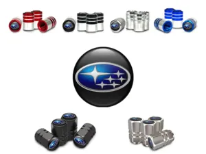 Subaru Caps Valve Jantes SUVs Universel